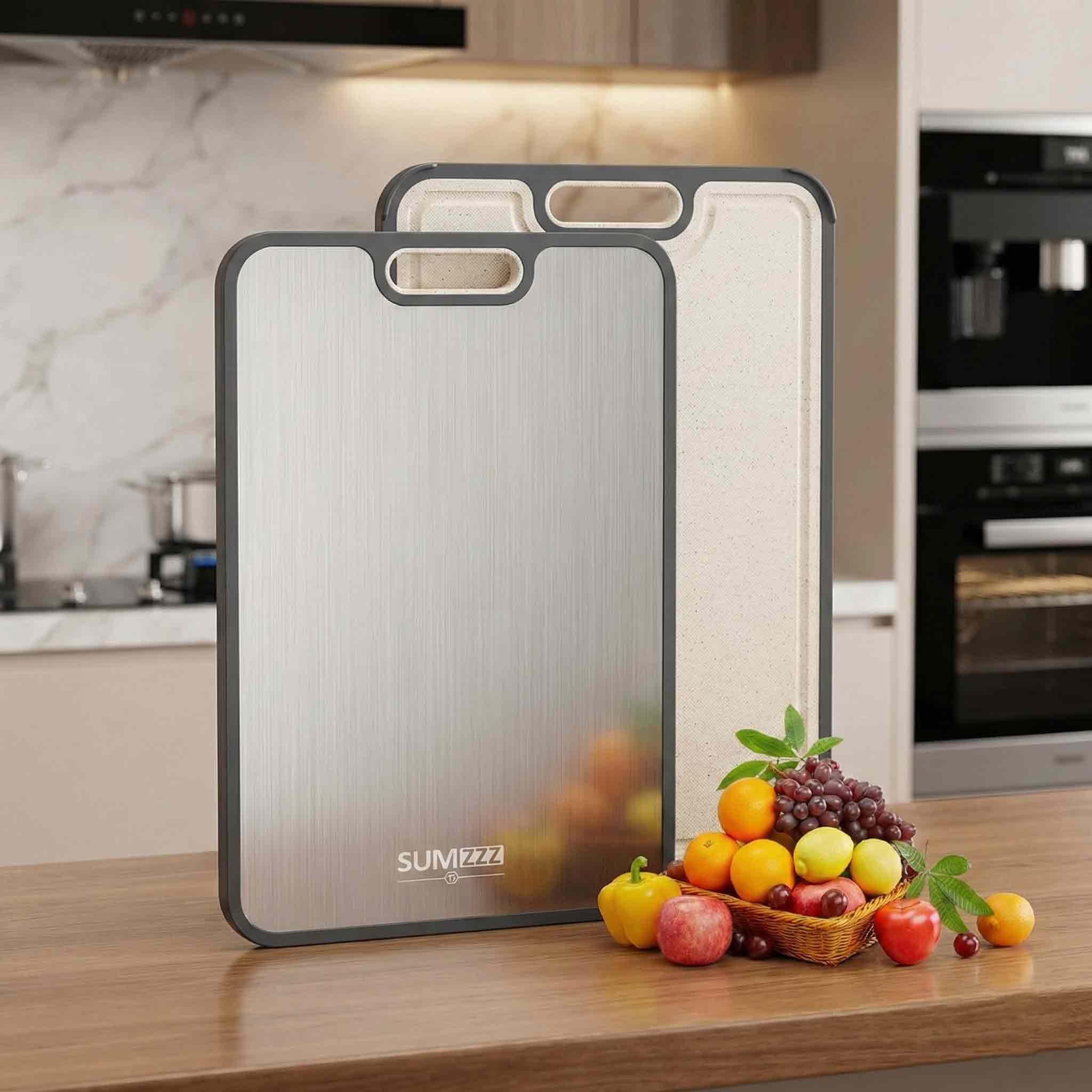 Titanium Cutting Board Set