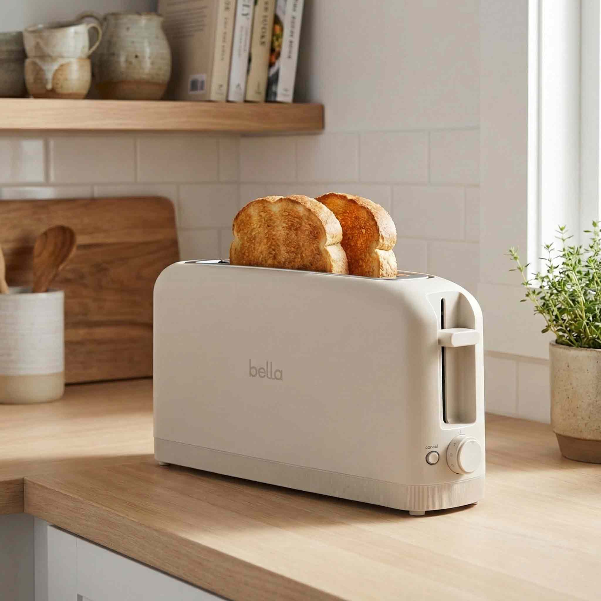 Bella 2‑Slice Slim Toaster